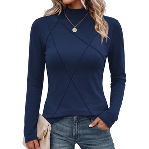 image:imageWIHOLL Long Sleeve Shirts for Women Fall Tops Casual OutfitsNavy