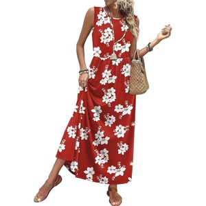 image:imageWIHOLL Summer Dresses for Women 2026 Maxi Dresses Long Flowy A Line Sleeveless Sundresses with PocketsLily Print