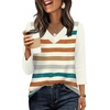 image:imageWIHOLL 34 Length Sleeve Womens Tops Lightweight Summer Fall OutfitsPrint 01