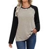 image:imageWIHOLL Long Sleeve Shirts for Women Crewneck Tops Fall Clothes Outfits 2026BlackApricot