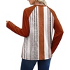 image:imageWIHOLL Long Sleeve Shirts for Women Crewneck Tops Fall Clothes Outfits 2026Multicolor Stripes