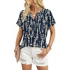 image:imageWIHOLL Spring Tops for Women 2026 Summer Short Sleeve Shirts Plus Size Work Outfits Fashion Clothing XL