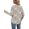 image:imageWIHOLL Sweatshirt for Women Crewneck Long Sleeve Shirts Curved Hem Lightweight Sweaters Fall Clothes 2025Unique Dots