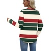 image:imageWIHOLL Sweatshirt for Women Crewneck Long Sleeve Shirts Curved Hem Lightweight Sweaters Fall Clothes 2025Unique Red