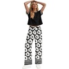 image:imageWIHOLL Two Piece Sets for Women Summer Spring Outfits Travel Cruise Resort Wear 2026 Beach Vacation Palazzo Pants SetBlack White
