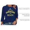image:imageWIHOLL Womens 34 Length Sleeve Tops Crewneck Graphic Tees Casual Tunic Tops to Wear with Leggings Fashion Clothing Outfits1letter Print