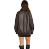 image:imageWIHOLL Womens Leather Jackets Faux Suede Oversized Fall Motorcycle Coats Fashion Winter Outfits Clothes Y2k TopsGrey
