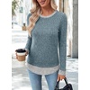 image:imageWIHOLL Womens Long Sleeve Shirts Fall Outfits Lightweight Sweaters 2026Blue