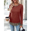 image:imageWIHOLL Womens Long Sleeve Shirts Fall Outfits Lightweight Sweaters 2026Caramel