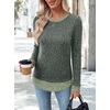 image:imageWIHOLL Womens Long Sleeve Shirts Fall Outfits Lightweight Sweaters 2026Green