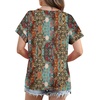 image:imageWIHOLL Womens Summer Tops 2026 Short Sleeve V Neck T Shirts Fashion Beach Vacation Clothes Business Casual OutfitsVintage Boho