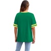 image:imageWIHOLL Womens T Shirts Loose Fit Short Sleeve Tees Crew Neck Color Block Summer Tops 2026 Fashion06  Green