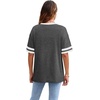 image:imageWIHOLL Womens T Shirts Loose Fit Short Sleeve Tees Crew Neck Color Block Summer Tops 2026 Fashion08  Grey