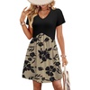 Floral Brown