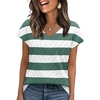 Z - White Green Stripes
