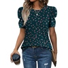Dark Green Floral