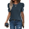 Navy Blue Polka Dots