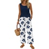 Blue Floral Print