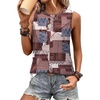 Graphic Plaid Brown