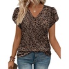 Leopard Print Dark Brown