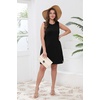 image:imageWIHOLL Casual Dresses for Women Crewneck Sleeveless Tank Dress Summer Spring Boho Vacation ClothesBlack