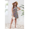 image:imageWIHOLL Casual Dresses for Women Crewneck Sleeveless Tank Dress Summer Spring Boho Vacation ClothesBoho Print