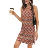 image:imageWIHOLL Casual Dresses for Women Crewneck Sleeveless Tank Dress Summer Spring Boho Vacation ClothesFloral Bohemian