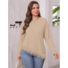 image:imageWIHOLL Long Sleeve Shirts for Women Fall Fashion ClothingBeige
