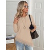 image:imageWIHOLL Long Sleeve Shirts for Women Fall Fashion ClothingBeige