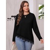 image:imageWIHOLL Long Sleeve Shirts for Women Fall Fashion ClothingBlack