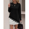 image:imageWIHOLL Long Sleeve Shirts for Women Fall Fashion ClothingBlack