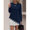 image:imageWIHOLL Long Sleeve Shirts for Women Fall Fashion ClothingBlue
