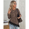 image:imageWIHOLL Long Sleeve Shirts for Women Fall Fashion ClothingLeopard