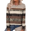 image:imageWIHOLL Long Sleeve Shirts for Women Stripe Tops Fall Fashion Outfits 2026Stripe