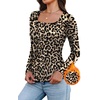 image:imageWIHOLL Long Sleeve Thermal Shirts for Women Fall TopsBleopard