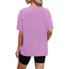 image:imageWIHOLL Oversized Tshirts for Women Summer Tops Short Sleeve T Shirts Beach Vacation Clothes Travel Outfits Fashion 2026All Lavender