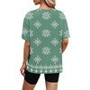 image:imageWIHOLL Oversized Tshirts for Women Summer Tops Short Sleeve T Shirts Beach Vacation Clothes Travel Outfits Fashion 2026Boho Green