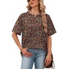 image:imageWIHOLL Oversized Tshirts for Women Summer Tops Short Sleeve T Shirts Beach Vacation Clothes Travel Outfits Fashion 2026Ditsy Floral