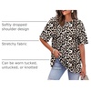 image:imageWIHOLL Oversized Tshirts for Women Summer Tops Short Sleeve T Shirts Beach Vacation Clothes Travel Outfits Fashion 2026Leopard
