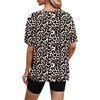 image:imageWIHOLL Oversized Tshirts for Women Summer Tops Short Sleeve T Shirts Beach Vacation Clothes Travel Outfits Fashion 2026Leopard