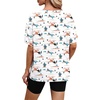 image:imageWIHOLL Oversized Tshirts for Women Summer Tops Short Sleeve T Shirts Beach Vacation Clothes Travel Outfits Fashion 2026Pink Desert