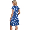 image:imageWIHOLL Summer Dresses for Women 2026 Cap Sleeve Casual Sundresses Floral Tiered Swing Fashion Beach Vacation Dress02  Blue Lotus Print