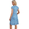 image:imageWIHOLL Summer Dresses for Women 2026 Cap Sleeve Casual Sundresses Floral Tiered Swing Fashion Beach Vacation Dress02  Blue White