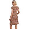image:imageWIHOLL Summer Dresses for Women 2026 Cap Sleeve Casual Sundresses Floral Tiered Swing Fashion Beach Vacation Dress02  Boho Print