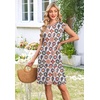 image:imageWIHOLL Summer Dresses for Women 2026 Cap Sleeve Casual Sundresses Floral Tiered Swing Fashion Beach Vacation Dress02  Paisley Print