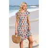 image:imageWIHOLL Summer Dresses for Women 2026 Cap Sleeve Casual Sundresses Floral Tiered Swing Fashion Beach Vacation Dress02  Paisley Print