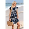 image:imageWIHOLL Summer Dresses for Women 2026 Cap Sleeve Casual Sundresses Floral Tiered Swing Fashion Beach Vacation Dress04  Navy Print