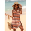 image:imageWIHOLL Summer Dresses for Women Beach Vacation Clothes Sundress Dress Hawaiian Boho Dresses Fashion Travel Cruise OutfitsBoho Stripe