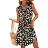 image:imageWIHOLL Summer Dresses for Women Beach Vacation Clothes Sundress Dress Hawaiian Boho Dresses Fashion Travel Cruise OutfitsLeopard Print
