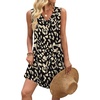 image:imageWIHOLL Summer Dresses for Women Beach Vacation Clothes Sundress Dress Hawaiian Boho Dresses Fashion Travel Cruise OutfitsLeopard Print